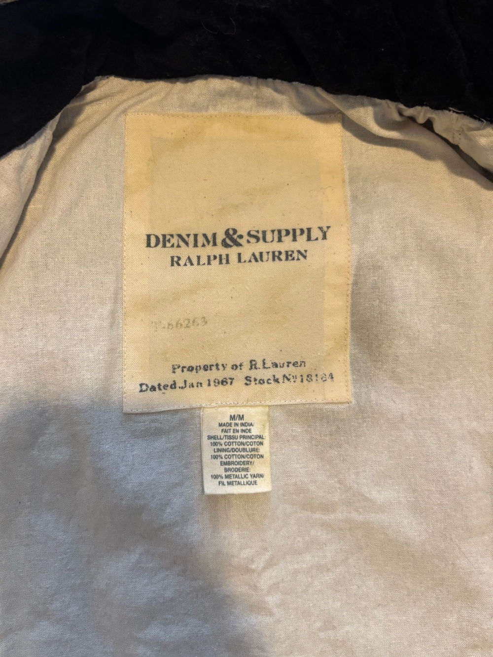 Denim & Supply Ralph Lauren Embroidered Vest - Picture 3 of 3